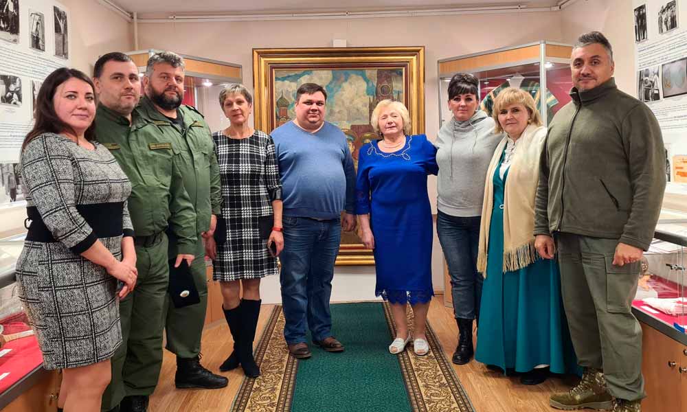 ТРОО "Достояние Отечества" по приглашению Т.Д.Филатовой посетила музей Ю.А.Гагарина.
