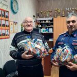 Новогодние подарки были переданы обществу слепых города Мичуринска.